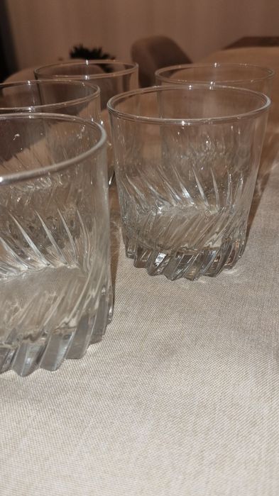 5 copos de vidro