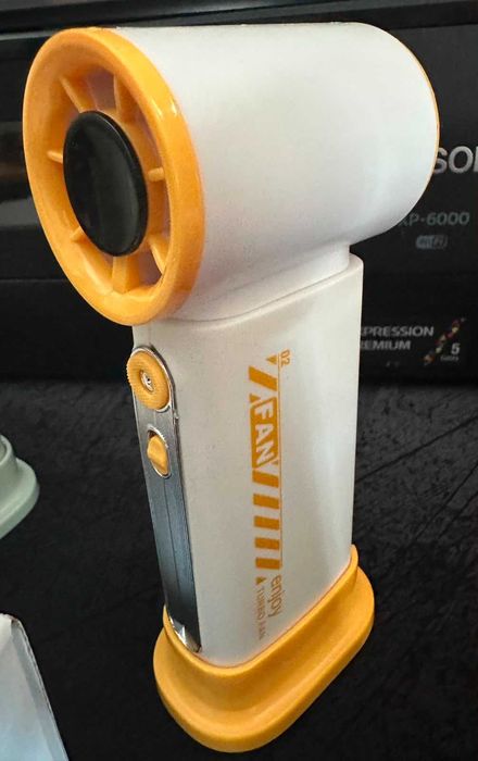 Wentylator ręczny TURBO – 19 000 RPM, do 20h pracy, USB‑
