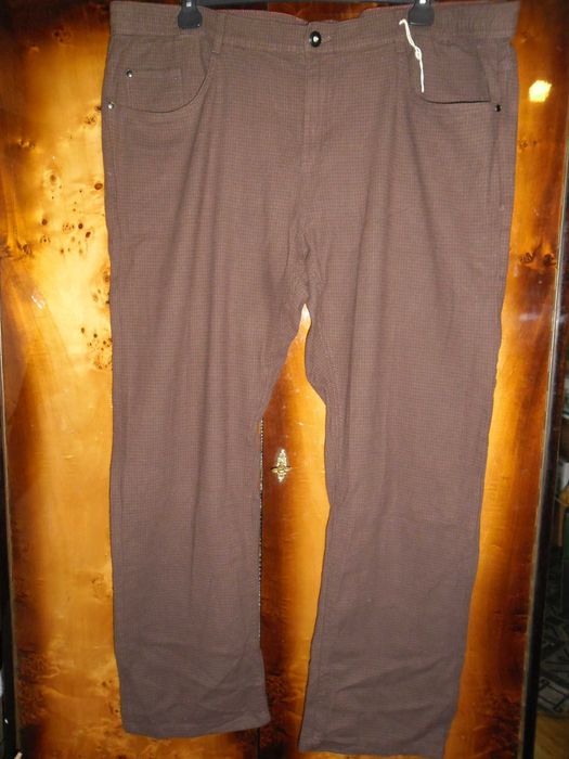 nowe duże spodnie męskie z materiału ze streczem roz.62