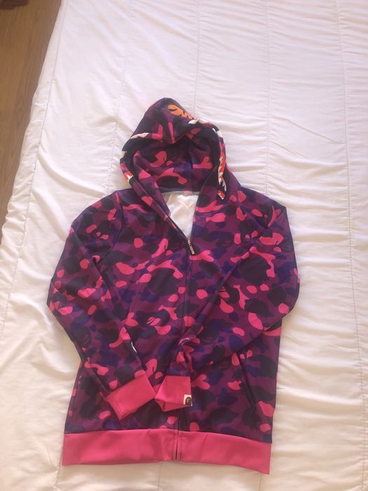 Casaco Bape Shark Roxo