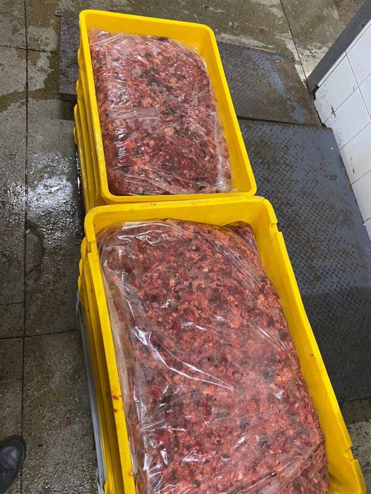 Корм собакам фарш мясо для собак мʼясообрізь сясообрезь