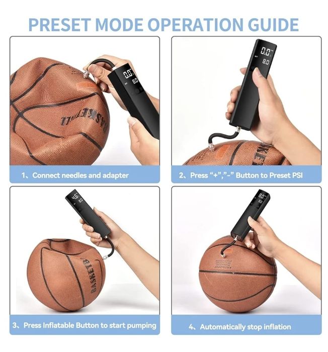 Elektryczna pompka do piłek AP1-P