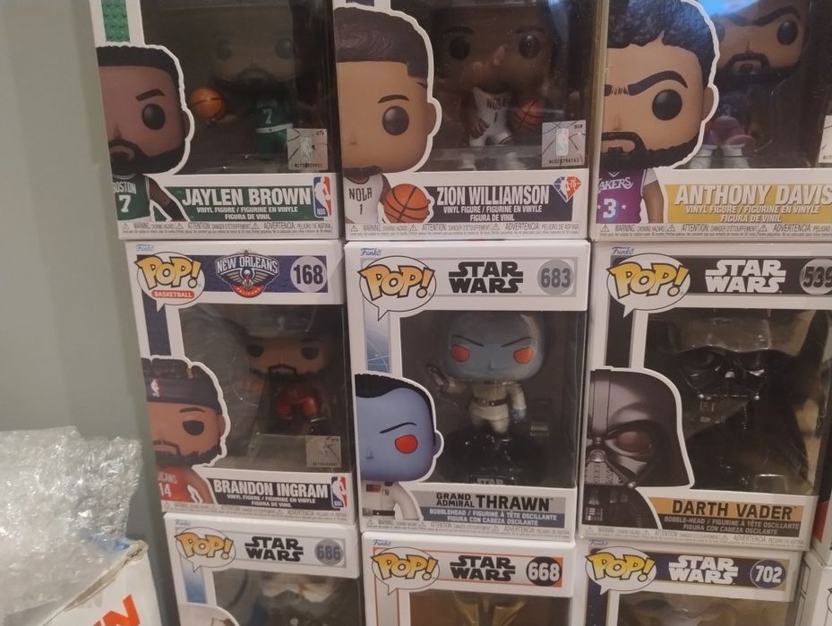 Funko pop NBA DeRozan Williamson Davis