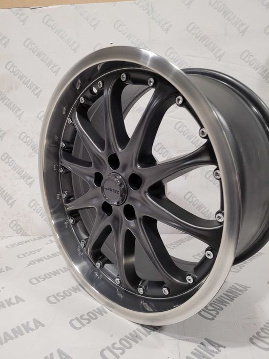 4szt Felgi Aluminiowe firmy AUTEC 8,5Jx17" ET30 5x100 polerowany rant