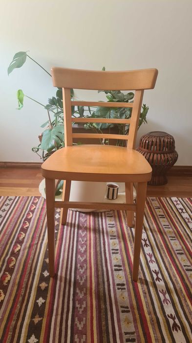 Cadeira de jantar vintage em faia da Habitat