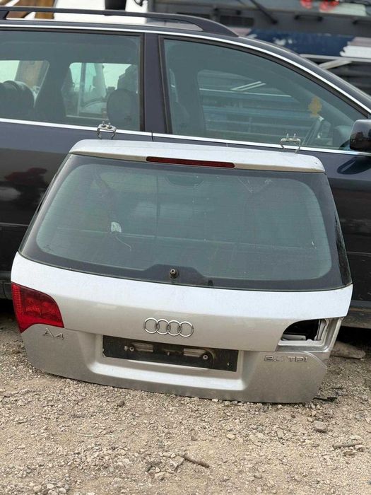 mala traseira audi a4 b7 cinza