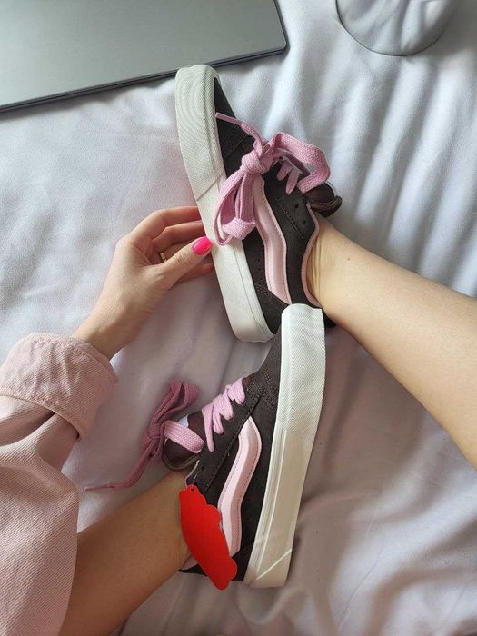 !BIG SALE! Vans Knu Skool Brown Pink 36 37 38 39 40 41 42