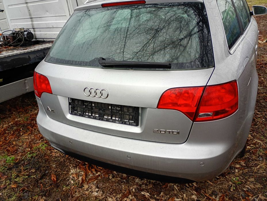 audi a4b7 2.0 diesel 2007r samochód w całości lub na części