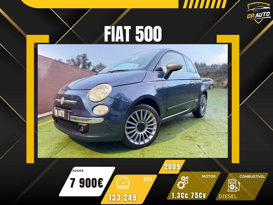 Fiat 500 Teto Panorâmico