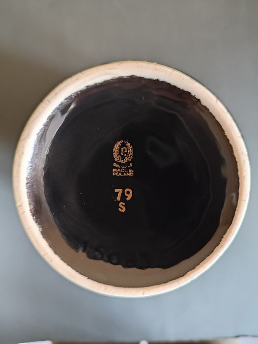 Wazon i popielniczka porcelana Chodzież