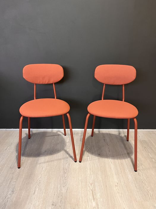 Cadeiras ikea laranja