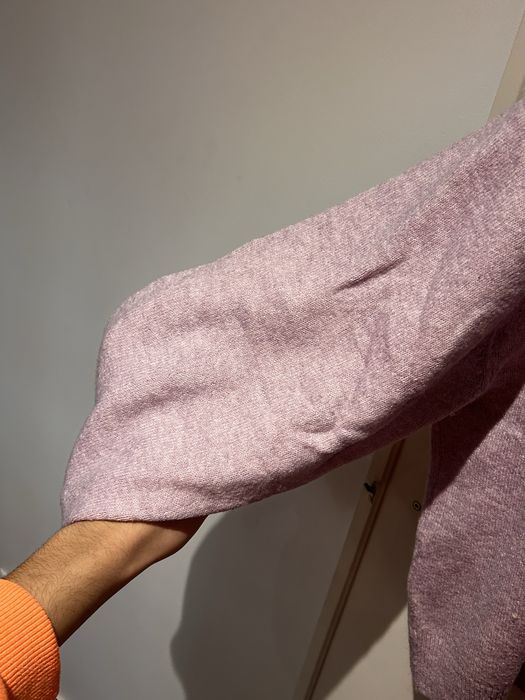 Blusa de malha lilás