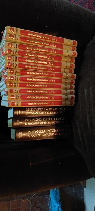 3 enciclopédias - 22 volumes