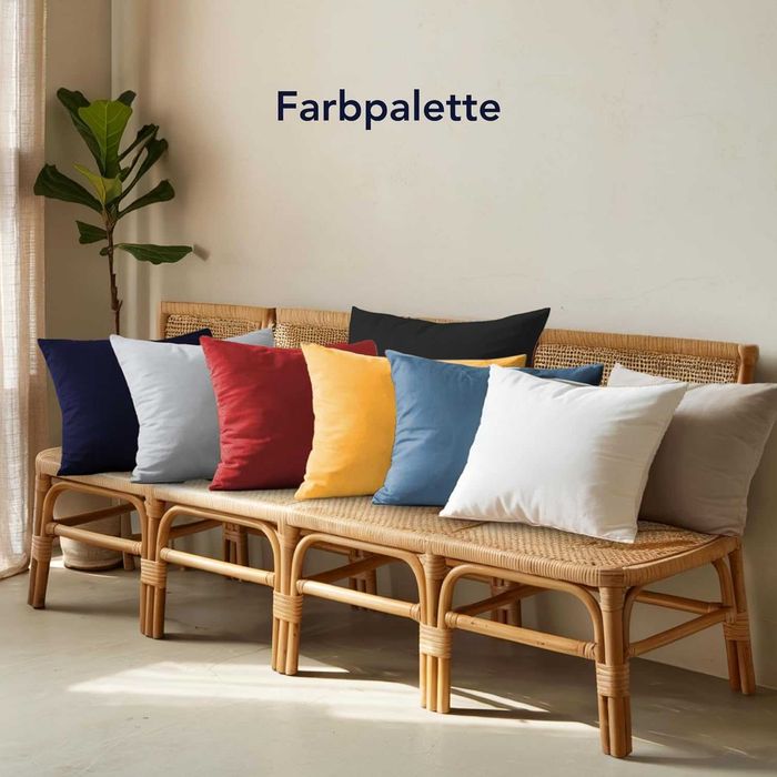 Poszewki na poduszki 30 x 50 cm, 2 szt, 100% bawełna dżersej, 150 g/m2