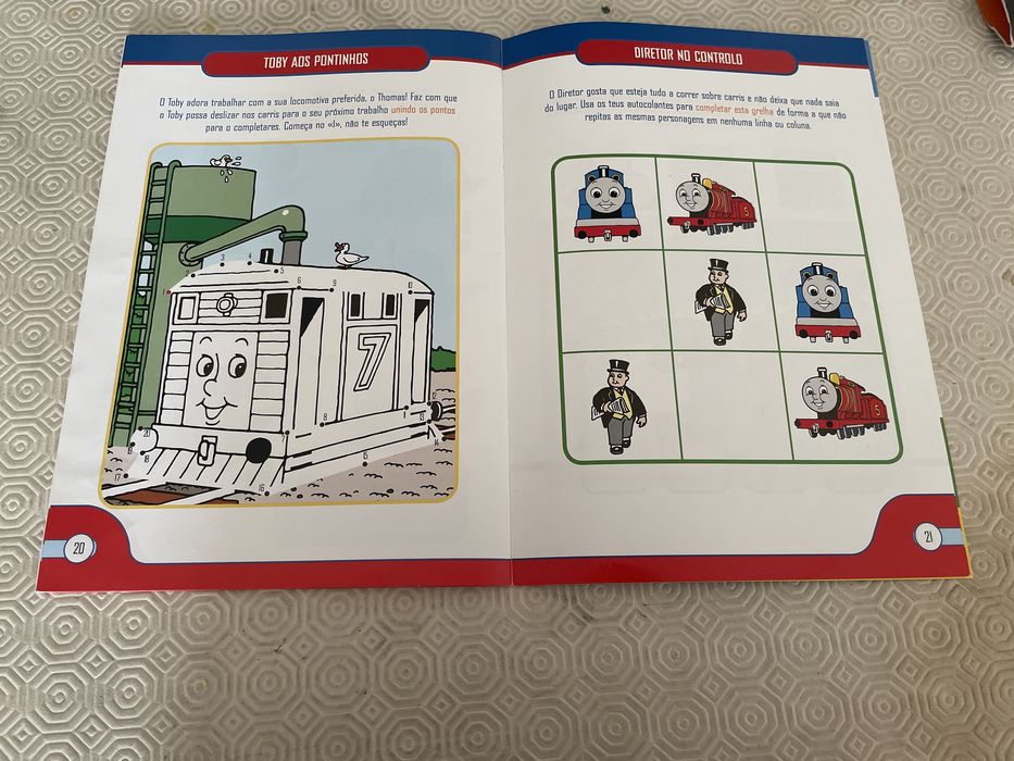 Revista de atividades Thomas