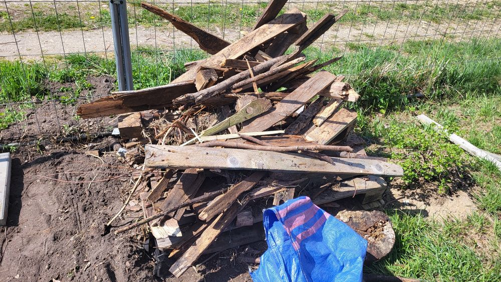 Oddam palety / drewno za darmo PILNIE rod stokrotka