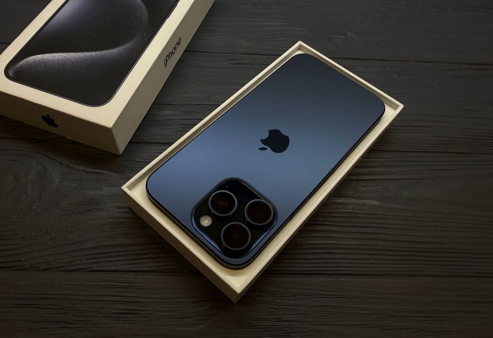 iPhone 15 Pro Max 256 Blue Titanium Магазин Гарантія