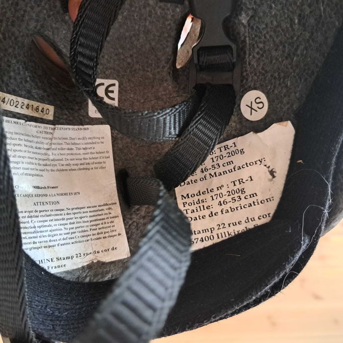 46-53  xs kask Niebieski