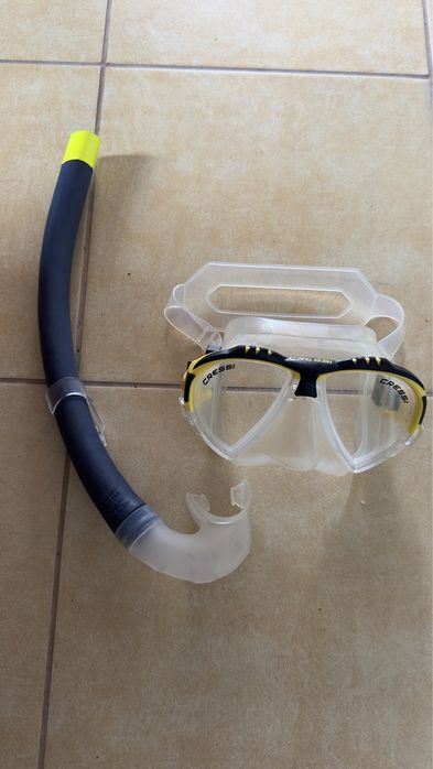Maska do nurkowania Cressi z fajką