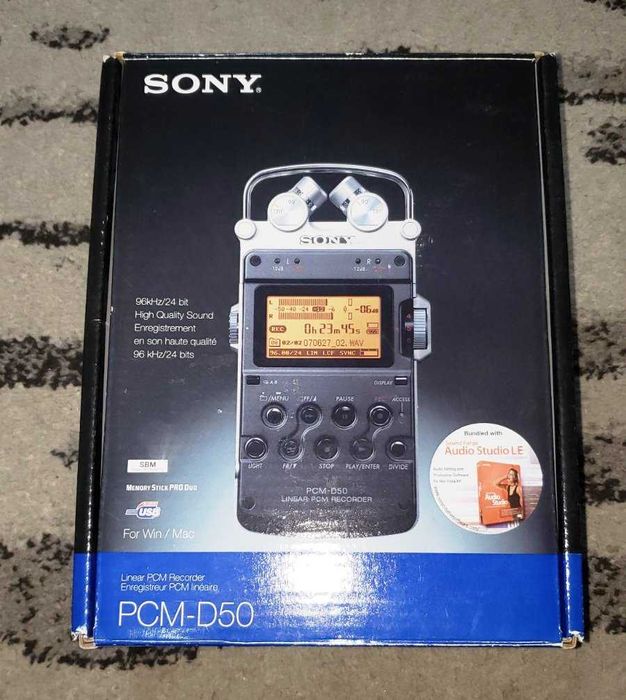 Диктофон професійний преміум Sony pcm-d50