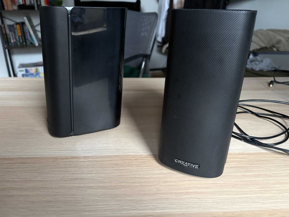 Głośniki komputerowe CREATIVE T100 2.0 z pilotem na gwarancji