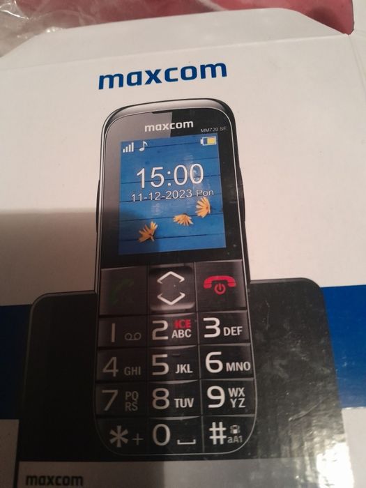 Telefon Maxcom dla seniora ,dla osoby starszej