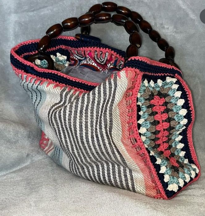 Bolsa crochet handmade Jojo Rabbit