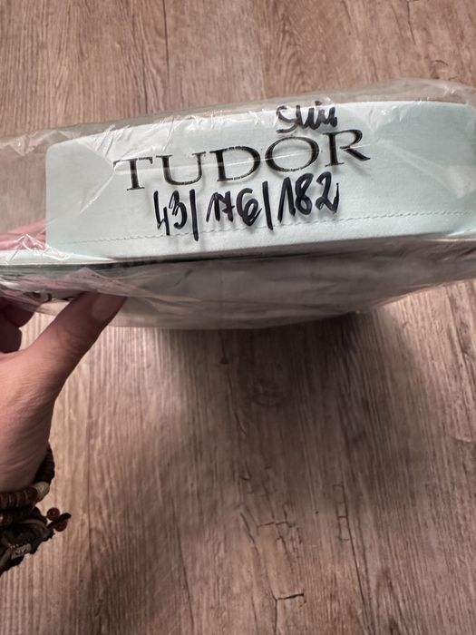 Nowa męska koszula slim M miętowa dlugi rekaw rozm 43  tudor 43/176/182