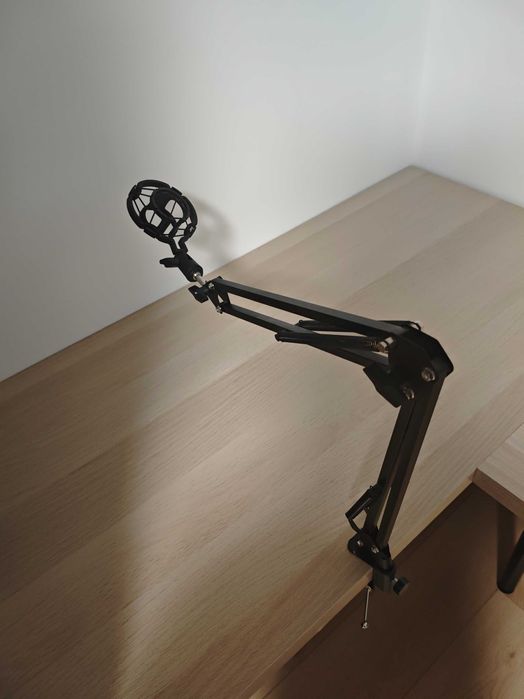 Zestaw Mikrofon + Stojak + Kable