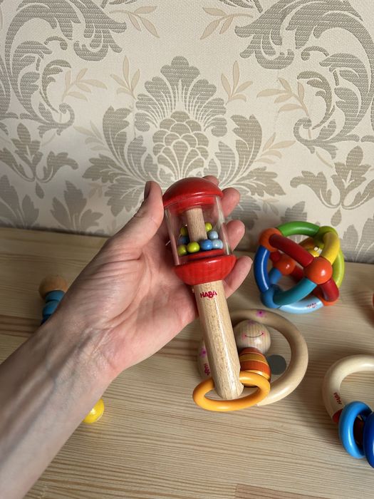 Дерев'яні погремушки Haba