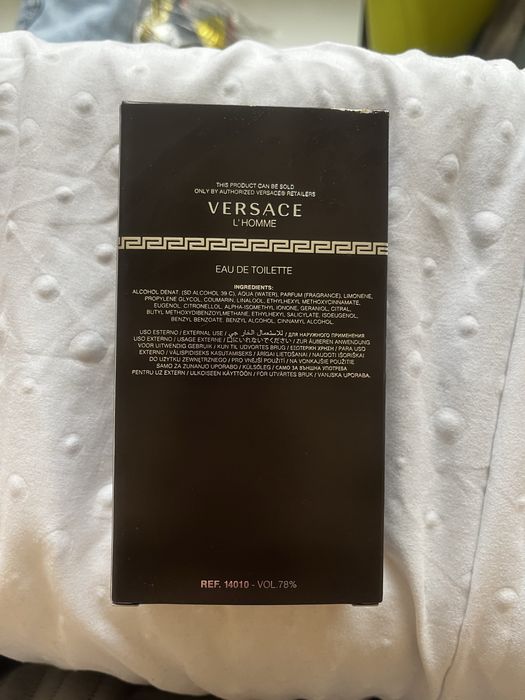 Perfumy meskie nowe versace l’homme 100 ml