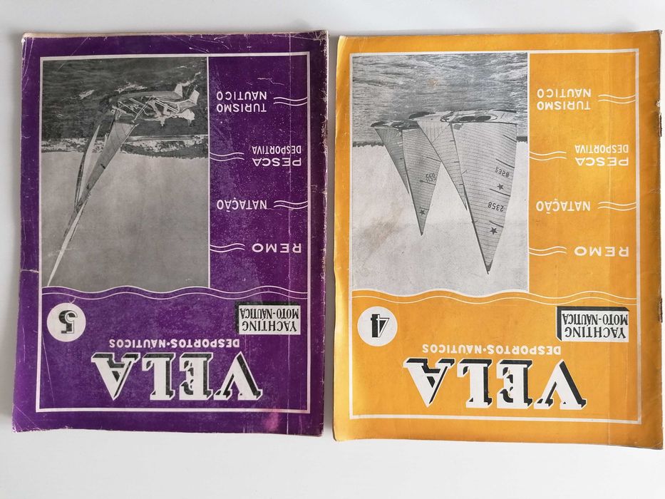 Revista Vela - desportos náuticos, iates - anos 40