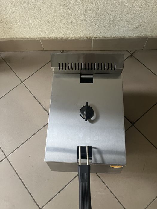 Фритюрниця-Чебуречниця Професійна Газова Remta 5 літрів Нова