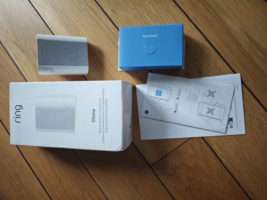 Ring doorbell plus dzwonek bezprzewodowy Wi-Fi kamera baterie