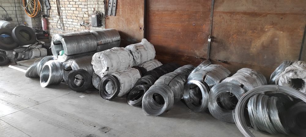 Дріт пружинний оцинкований нержавіючий ПДВ