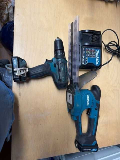 Nożyce MAKITA UM600D + wkrętarka HP331D