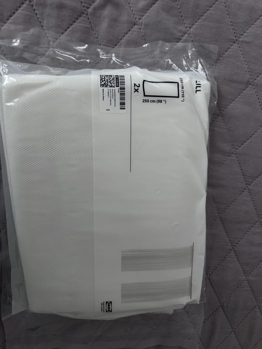Тюль lill ikea довжина 280( 110) 2 шт.