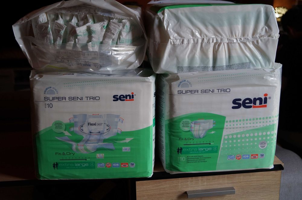 Pieluchomajtki Super Seni Trio XL