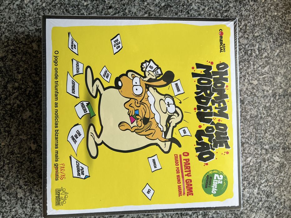 Jogo “O Homem que Mordeu o Cão” SELADO