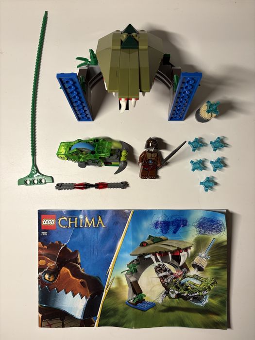 Набір конструктору LEGO CHIMA 70112 (Croc Chomp)
