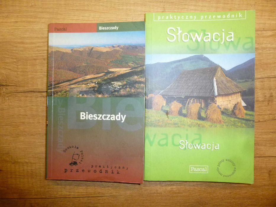 Bieszczady + Słowacja przewodniki Pascal