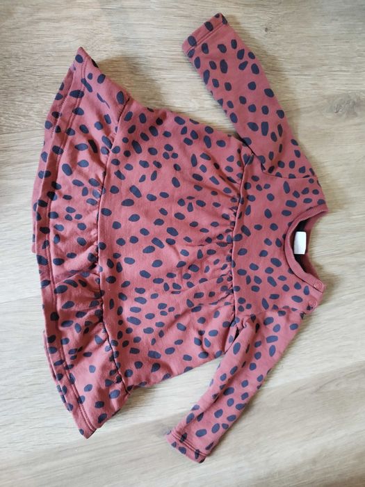 Ciepła sukienka dla dziewczynki