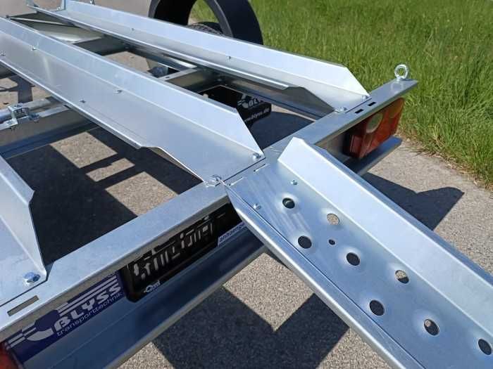 Aluguer de atrelado/reboque para 3 motos de duas rodas