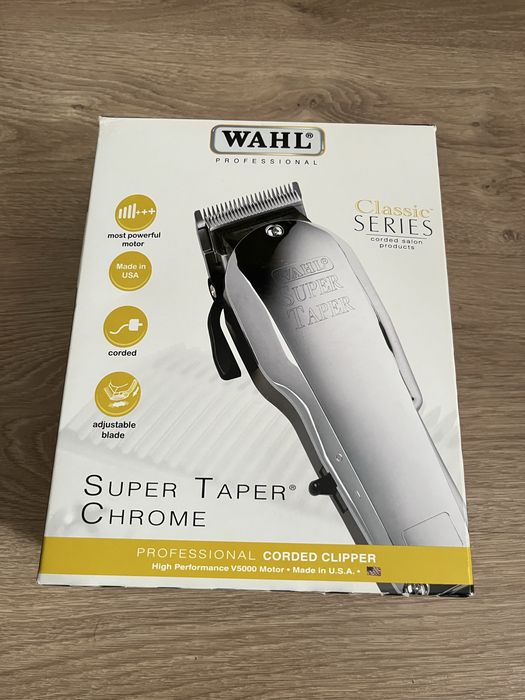 WAHL super taper chrome