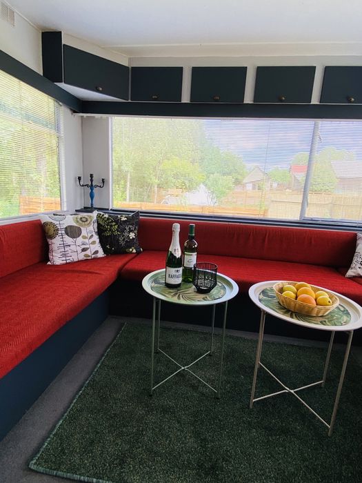 Domek CHIC -boho na Mazurach. Sauna i balia nad jeziorem