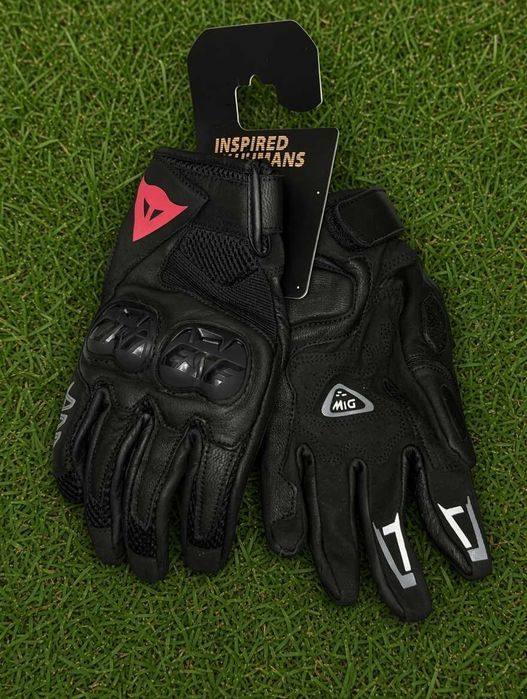 Luvas dainese mig c2 black (envio a cobranca)