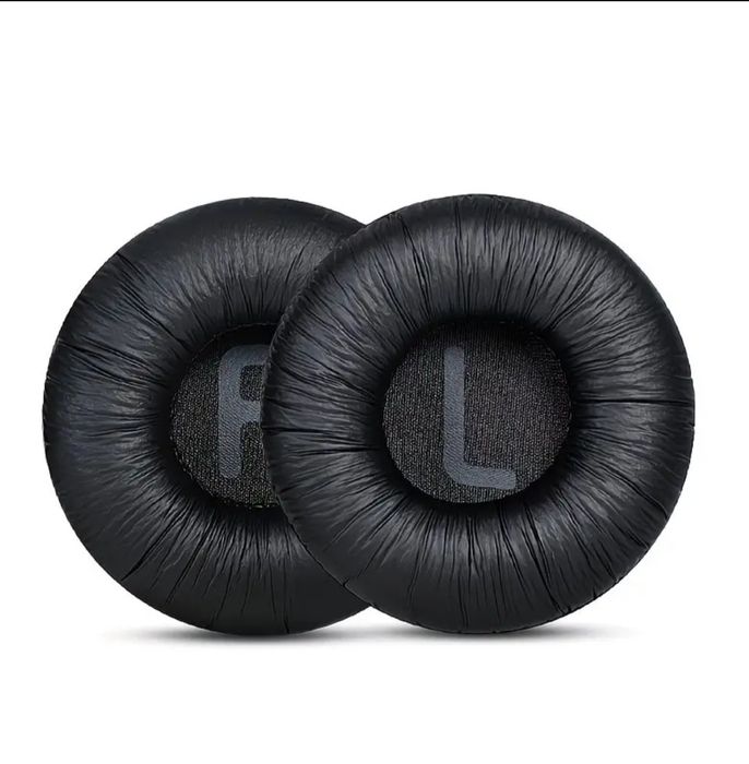 Conjunto de Almofadas (Earpads) + Proteção de Haste para Auscultadores JBL - Novo em Preto