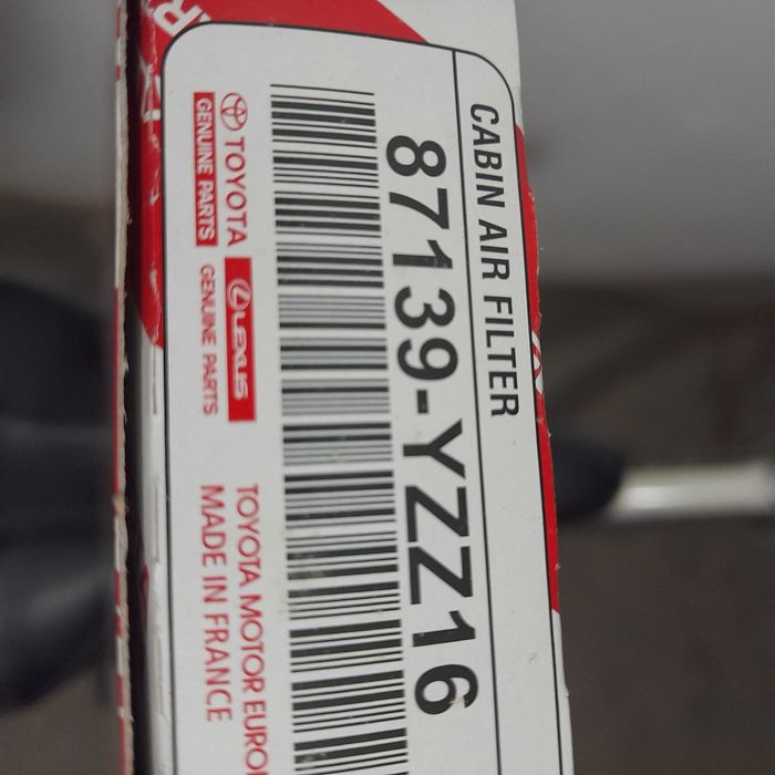 Filtros para toyotas