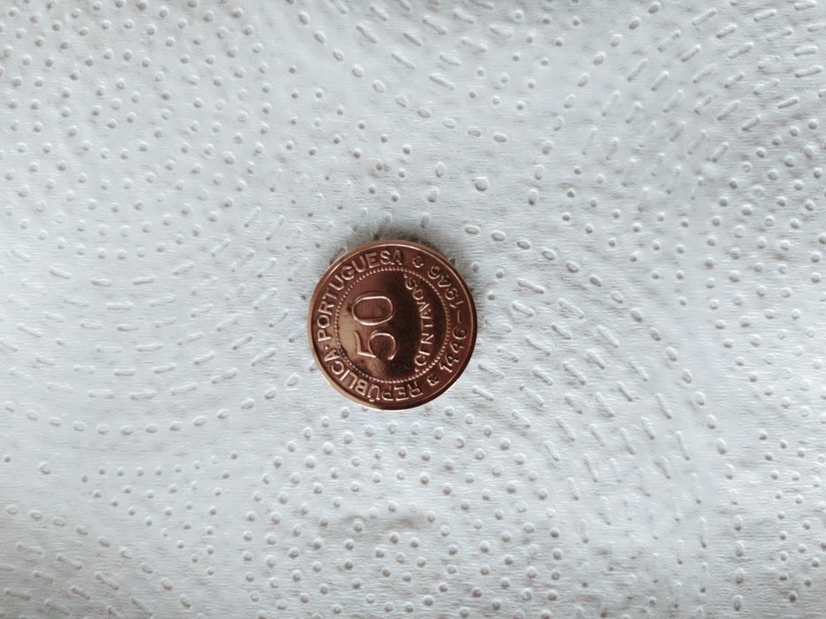 Moeda Guinéa- Bissau 50 centavos