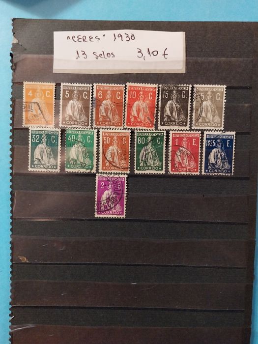 "CERES" Stamps – with Surtax – Revalidated and Others64310006886786122